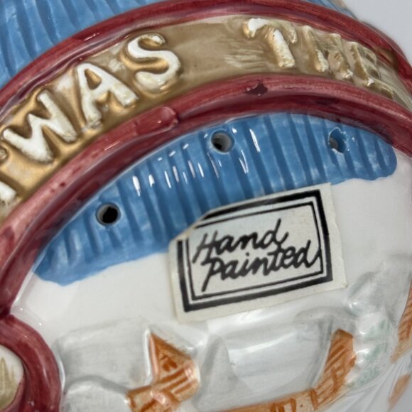 Fitz and Floyd Hand-Painted Twas The Night Before Christmas Scented Ornament - Picture 3 of 6